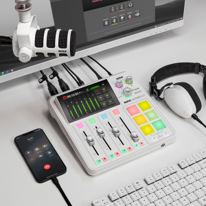 RØDECaster Duo podcast és audio produkciós keverő, fehér-7
