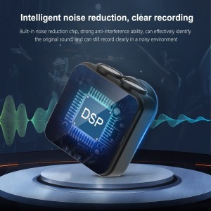 PULUZ SmartLink WS300 mágneses vezeték nélküli csíptetős mikrofon töltőtokkal, Type-C vevőegységgel (RX) és 2 adóval (TX) (fekete) PU3155B-4