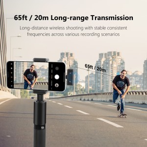 PULUZ SmartLink WS300 mágneses vezeték nélküli csíptetős mikrofon töltőtokkal, Type-C vevőegységgel (RX) és 2 adóval (TX) (fekete) PU3155B-8