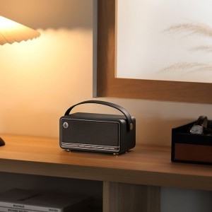 Edifier MP330 Retro Fekete Hordozható Bluetooth Hangszóró-2