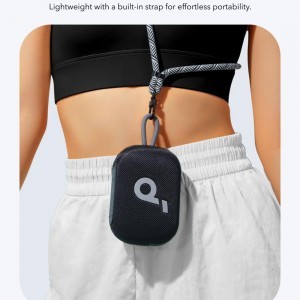 Anker - Vezeték nélküli hangszóró Soundcore Select 4 Go (A31X1011) - Tényleges vezeték nélküli sztereó, 5W, IP67 - Fekete-4