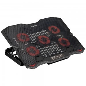 XTRIKE ME Laptop Hűtőpad Beépített Telefon Tartóval FN-813 Fekete