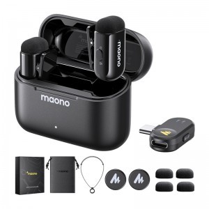 Maono WM622 PC2 vezeték nélküli mikrofon szett USB-C-8