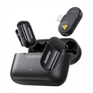 Maono WM622 PB2 vezeték nélküli mikrofon szett Lightning csatlakozóval-9