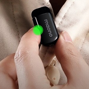 Maono WM622 PB2 vezeték nélküli mikrofon szett Lightning csatlakozóval-7