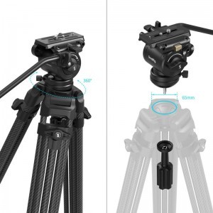 Smallrig 5441 AD14 Heavy-Duty Carbon Fiber Tripod-3