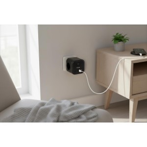 Huslog Cube hálózati elosztó HUS1050 USB-A, USB-C porttal-4