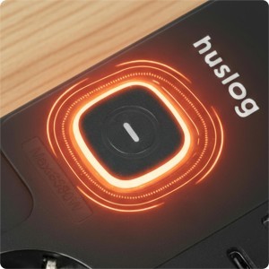 Huslog hálózati elosztó 5 kapcsolóval USB-A, USB-C porttal-3