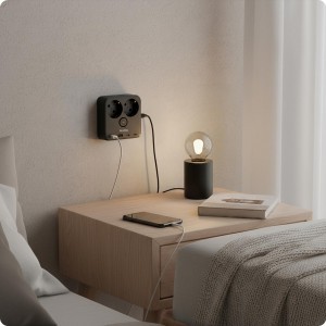 Huslog Power hálózati elosztó telefon tartóval HUS1055 USB-A, USB-C porttal-5