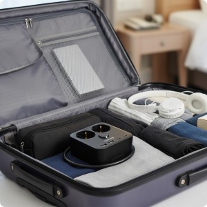 Huslog Power hálózati elosztó telefon tartóval HUS1055 USB-A, USB-C porttal-9