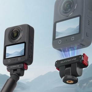 Sunnylife AD035 1/4” interfésszel 180°-ban forgatható mágneses adapter rögzítő OSMO 360, ACTION 5 PRO/OSMO ACTION 4/3/2 számára-2