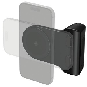 Magear MagCam Grip Beépített Power Bankkal Fekete MagSafe-3