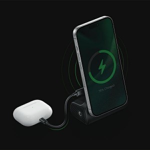 Magear MagCam Grip Beépített Power Bankkal Fekete MagSafe-5