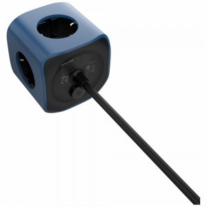 Cellline Power Socket Cube 6 az 1-ben 2500W USB/2xUSB-C 65W kék-7