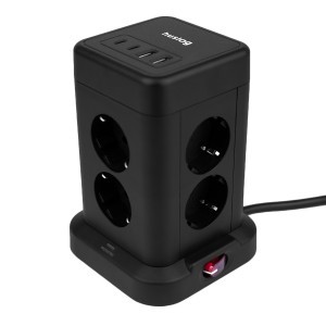 Huslog függőleges hosszabbító USB-vel-11