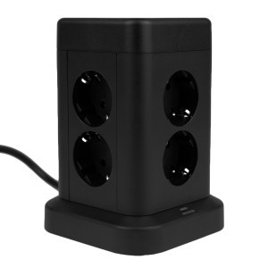 Huslog függőleges hosszabbító USB-vel-9