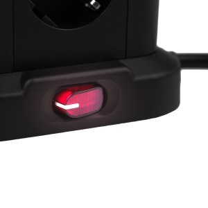 Huslog függőleges hosszabbító USB-vel-3