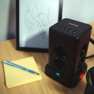 Huslog függőleges hosszabbító USB-vel-1