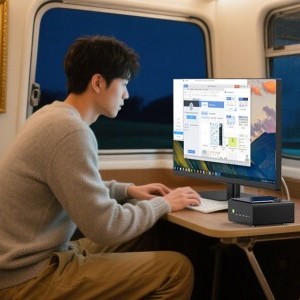 MINI PC GMKtec K12 Ryzen 7 H 16GB 255 32GB RAM + 1TB SSD WIN 11 Pro-8