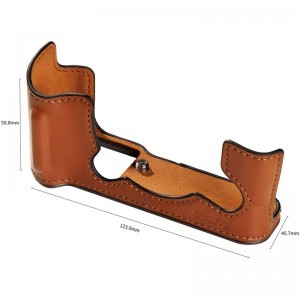 Smallrig 5670 Leather Half Case Kit for Fujifilm X-T30 / X-T30 II / X-T30 III Brown-1