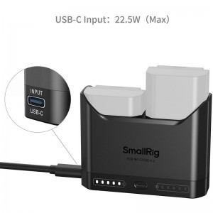 Smallrig 5490 Camera Battery Charger for LP-E6P-2