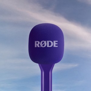RØDE Interview GO mikrofonfogó nyél vezeték néküli mikrofonokhoz, lila-6