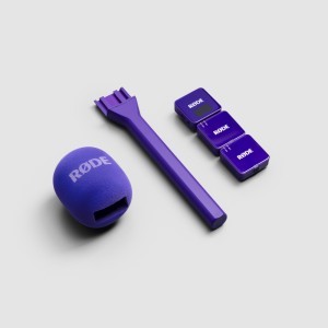 RØDE Interview GO mikrofonfogó nyél vezeték néküli mikrofonokhoz, lila-4
