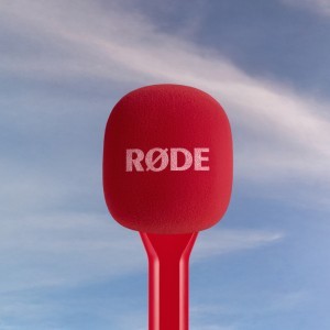 RØDE Interview GO mikrofonfogó nyél vezeték néküli mikrofonokhoz, piros-6