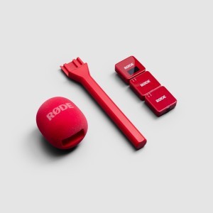 RØDE Interview GO mikrofonfogó nyél vezeték néküli mikrofonokhoz, piros-4