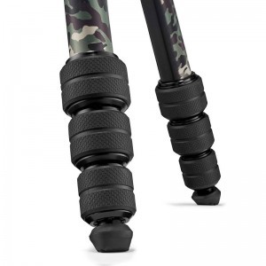 Manfrotto Befree Advanced Camo Wild Green Travel Tripod Twist-3