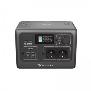 Bluetti EB55 hordozható áramforrás (KIRAKATI PÉLDÁNY)