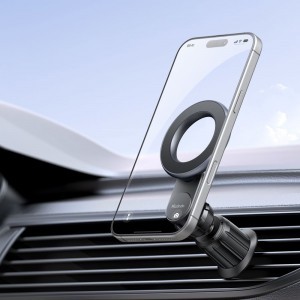 Autós tartó Mcdodo - Mágneses tartó (CM-6260) - Légbeömlőre, 360°-ban állítható forgatás, Erős mágnes - Fekete-5