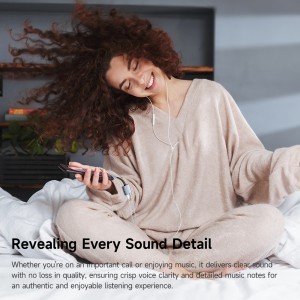 Mcdodo - Audio Adapter - USB-C to USB-C & DC 3.5mm, PD60W, Prémium Hangminőség, Alumínium Ötvözet/Nylon, 0.1m - Szürke DAC-2