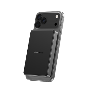 Blavec Power Bank 10000mAh BJ-05 Ultra Gyors 16mm - Type C - Qi2.2 25W + PD 45W mágneses indukció Magsafe 2 az 1-ben (PBBJ05-QI22MC10B) fekete-8