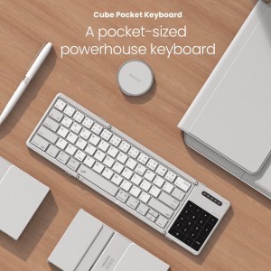Nillkin Cube Pocket billentyűzet szürke-4