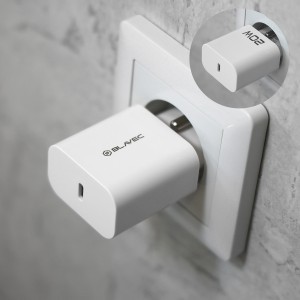 Blavec fali töltő BC-9 - USB-C - PD 20W 3A (TCBC9-CW203A) fehér-6