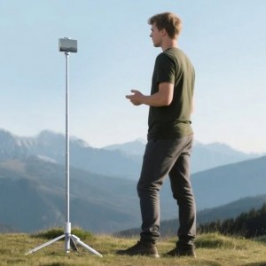 Telesin szelfi bot tartó/ állvány, 1,8m-4