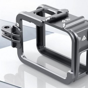 Alumínium fém védő kamera keret Telesin GoPro Hero 13-hoz-1