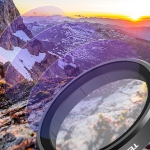 Telesin CPL, ND8/16/32 szűrőkészlet (4 db-os) DJI Action 5 Pro / 4 / 3-hoz-5