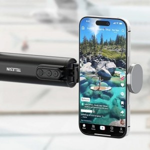 Telesin bilincses tartó bluetooth távirányítóval-3