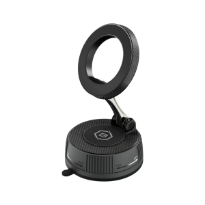 Blavec autós tartó BHV-03 mágneses vákuumos műszerfalra vagy szélvédőre (BHV03-PMB) fekete-1