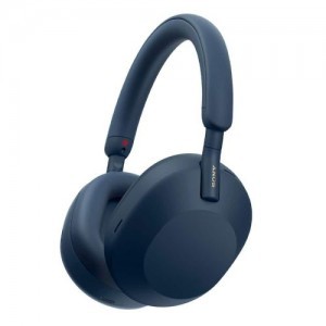 Sony WH-1000XM5 Bluetooth Vezeték nélküli Over-Ear fejhallgató, BT 5.0, TWS, zajszűrős, kék EU