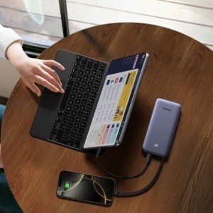 Powerbank beépített kábellel 20000mAh UGREEN PB536 45W (szürke)-3