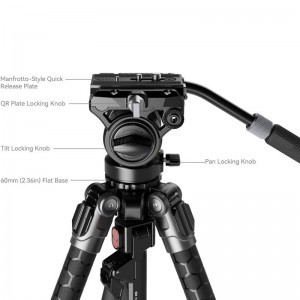 Smallrig 5305 X Potato Jet Tribex SE Hydraulic Tripod-1