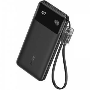 Anker Powerbank, 10000mAh, 22.5W, QC + PD, Fekete A1388G11