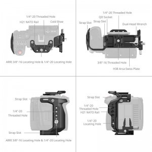 Smallrig 5656 Cage for Canon EOS C50-1