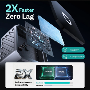 Wireless Carplay / Android Auto Adapter Ottocast Mini Cube Style C Apple iPhone / Android telefonokhoz, Fekete CP88-T3-3