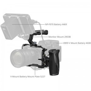 Smallrig 5468 Cage Kit for Nikon ZR Advanced Edition-4