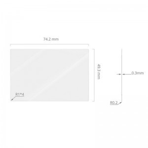 Smallrig 5803 Screen Protector for Fujifilm X100VI / X100V / X-E4 / X-T4 / X-T5 / Ricoh GR IV-1