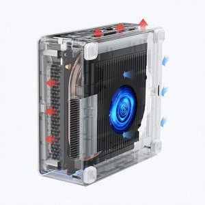 Mini PC Minis Forum NAB6 Lite Intel Core i5-12600H, 16GB+512GB-1